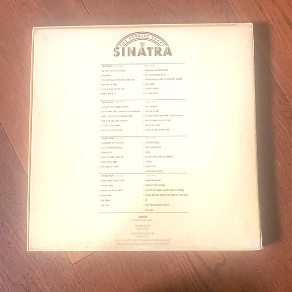LP Sinatra “The Reprise Years”. Collector edition. 4 LPs booklet and box - Picture 2 of 3